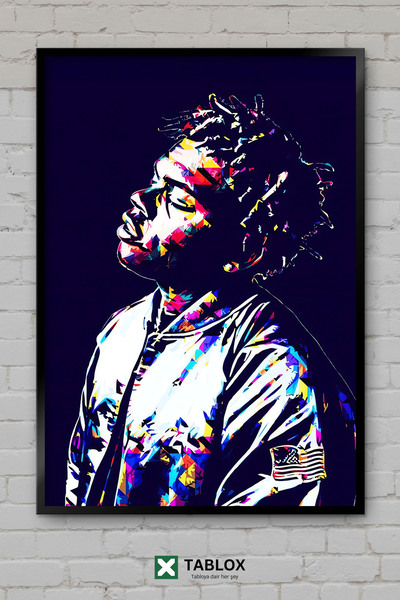TABLOX Gunna Rapper Rapper Muzică hip hop Portret Poster de perete Tablou dec...