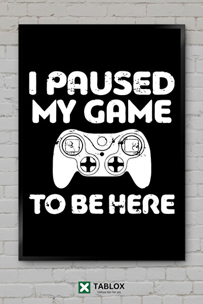 TABLOX Παιχνίδια Gamer Neon Decor Art Αφίσα τοίχου με κορνίζα Διακοσμητικός π...