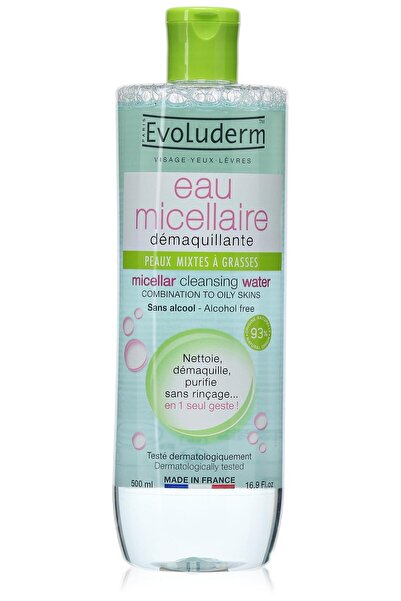 Evoluderm Micellar Water Facial Cleansing and Makeup Remover, the Amazing Mic...