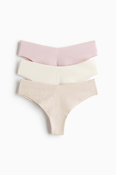 H&M 3-pack invisible Brazilian briefs
