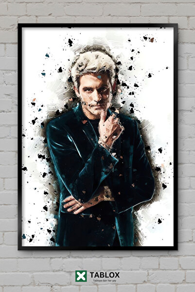 TABLOX G Eazy Rapper Rapper Hip Hop Muzika Portret Zidni Poster Uramljen Deko...