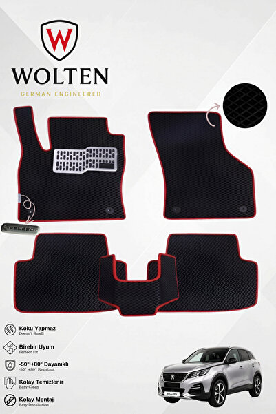 w wolten german engineered PEUGEOT-3008-(2017-2023) İÇİN EVA İÇ PASPAS TAKIMI...