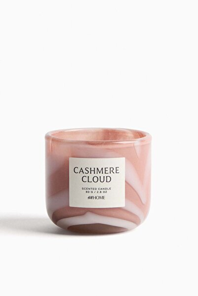 H&M Scented candle in glass holder