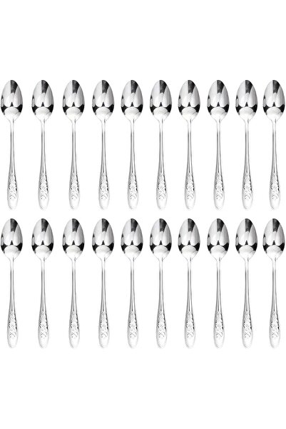 GoodTool Stainless Steel Spoons, Individually Wrapped Teaspoons, Reusable Des...