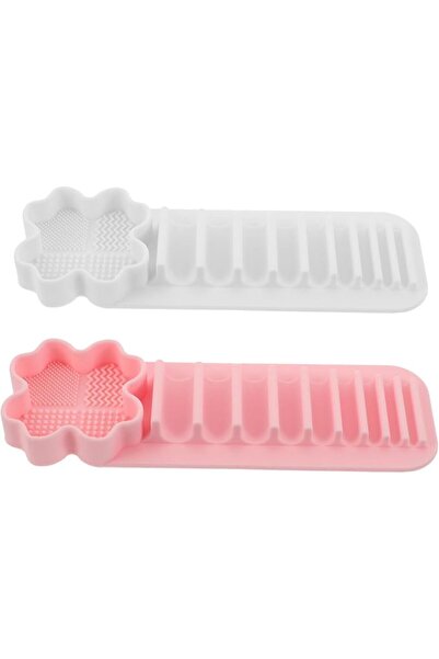 ALMEKAQUZ Deep Clean make up brush cleaner for Makeup Brushes with Suction Cu...