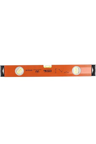 Bmb Tools Magnetic Edge Level Orange/Black 30Cm |for accurate readings | Desi...
