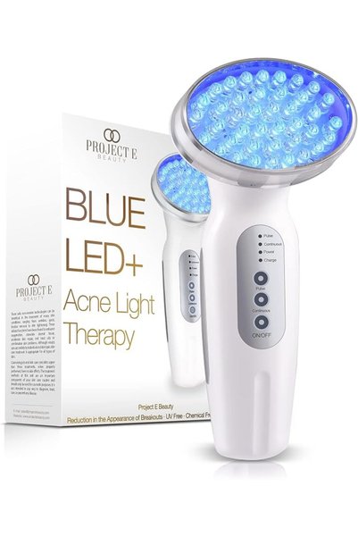 Project E Beauty العلاج بالضوء الأزرق LED+ لعلاج حب الشباب |   علاج مضاد للعي...