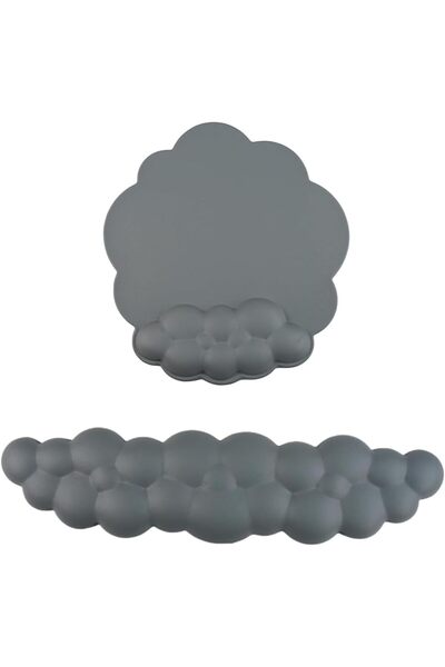 Arabest Cloud Mouse Pad and Wrist Rest Set,Ergonomic Memory Foam Support,Non-...