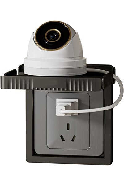 Arabest Wall Outlet Shelf and Vertical Organizer with Cord Management,2 Piece...