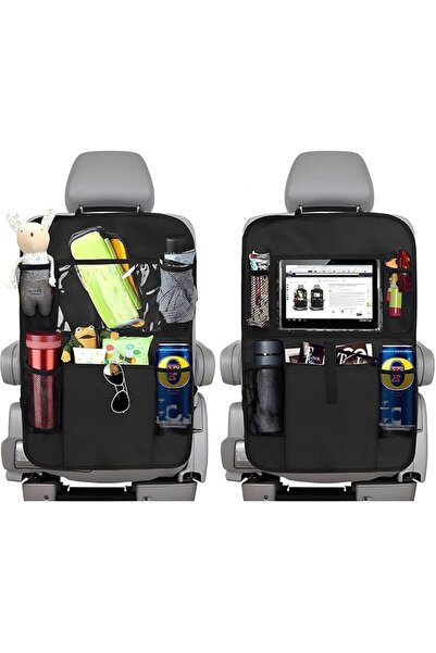 GENERAL Car Backseat Organizer, 2 Pack Car Organizer Back Seat with Tablet Ho...