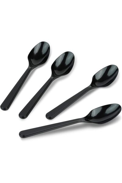 Arabest Heavy Duty Disposable Plastic Scoops,100 Count,BPA-Free Food Safe Cut...