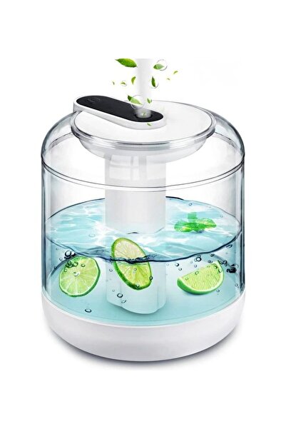 Arabest Portable Cool Mist Humidifier,White and Clear