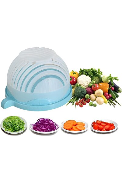 Arabest Salad Cutter Bowl with Lid,Fast Vegetable Chopper and Dicer Set,BPA-F...