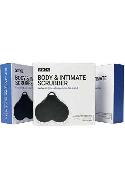 Senz Sens Exfoliating Loofah for Men – 100% Antibacterial Silicone, Deep Exfo...