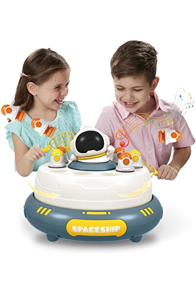 Arabest Pop Up Rocket Board Game,Interactive Educational Toy with Sound and 2...