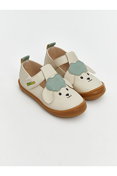 LC Waikiki Alita City Farkıyla Şirinbebe Beige Baby Boy First Step Shoes
