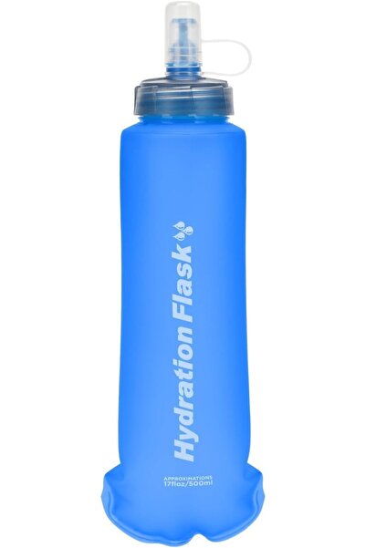 Arabest Soft Folding Water Bottle,500ml TPU Collapsible Flask with Leak-Proof...