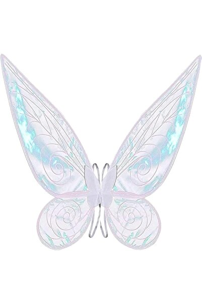 Arabest Shiny Transparent Fairy Wings for Grown-up,Adjustable Butterfly Costu...