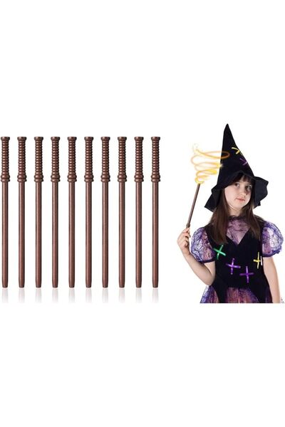 KASTWAVE 10 Pcs Wand Pencils, Wizard Wand Pencils, Party Supplies, Halloween ...