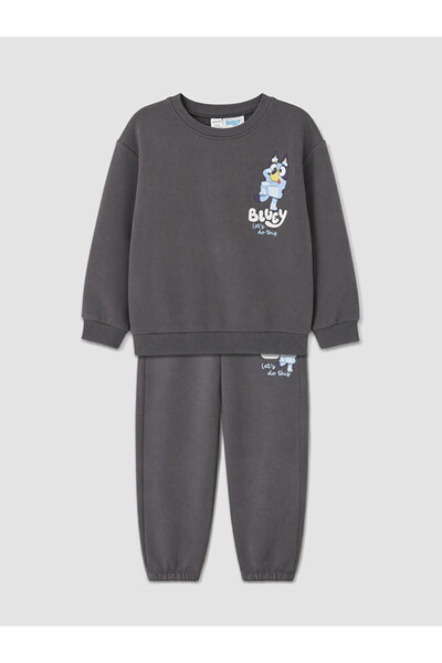 LC Waikiki Bluey Printed Boys' Tracksuit Set