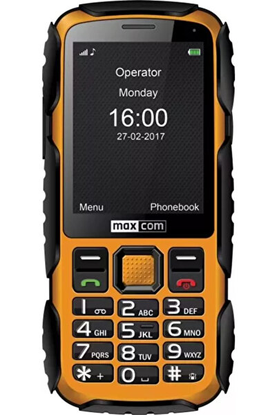 MAXCOM Strong MM920 Ecran 2.8" Single Sim 2G Rezistent la apa si praf Galben
