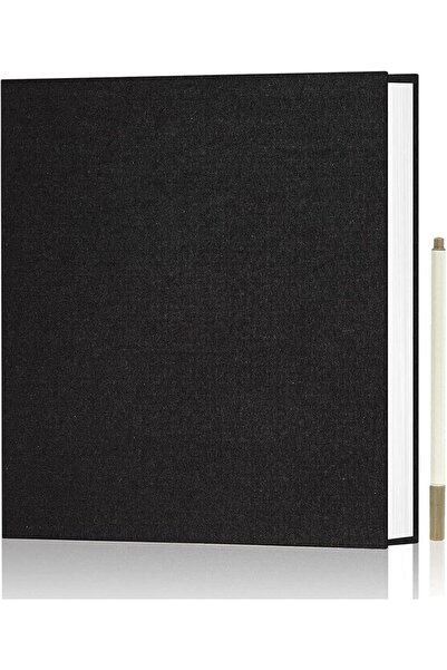 GENERAL Abuto Photo Album, Extra Large Self-Adhesive Memory Book with Linen C...