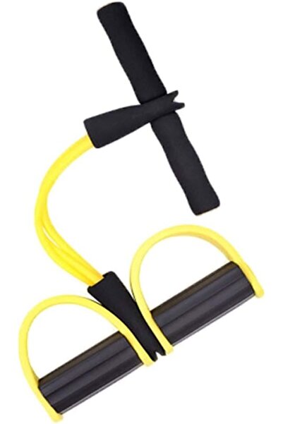 GENERAL Resistance 4-tube Rope, Foot Pedal Fitness Equipment For Home (Yellow...