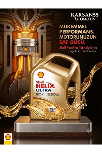SHELL HELİX ULTRA AV-L 0W/20 5LT