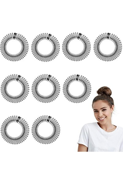 GENERAL Tazweeq Comb Headband, 9-Pack Comb Headband for Women, Stretchy Elast...