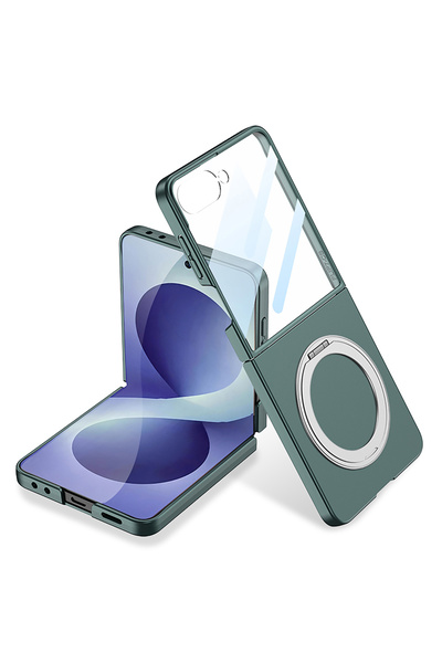 noktaks حافظة متوافقة مع هاتف Galaxy Z Flip 8 مع خاصية Magsafe وغطاء حماية لل...