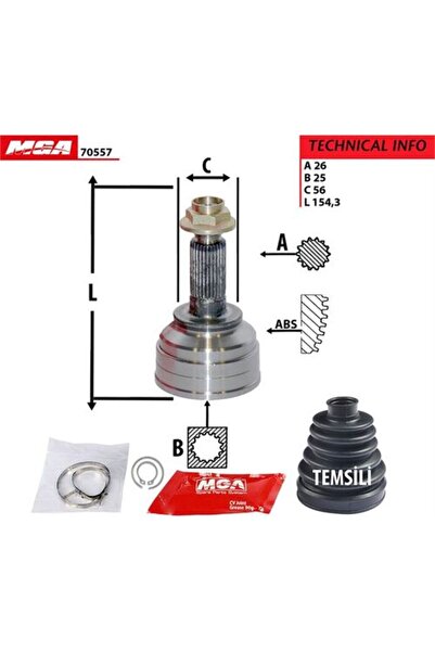 MGA 70557 Aks Kafa Dış Mazda 626 9297 2.0 Fs 28×23×55 G56825500