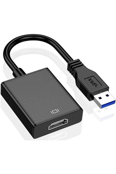 EXCEFORE USB to HDMI Adapter, USB 3.0/2.0 to HDMI 1080P Video Graphics Cable ...