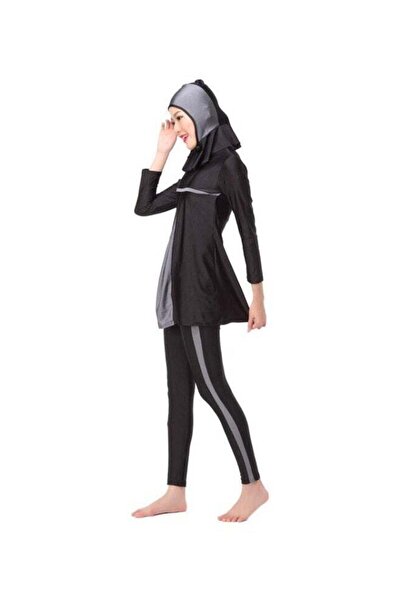 Generic Modest Muslim Swimwear Islamic Swimsuit Hijab Swimwear Full Coverage ...