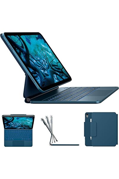 GENERAL Typecase Usb-C Backlit Edge Trackpad Keyboard with Magnetic Closure M...