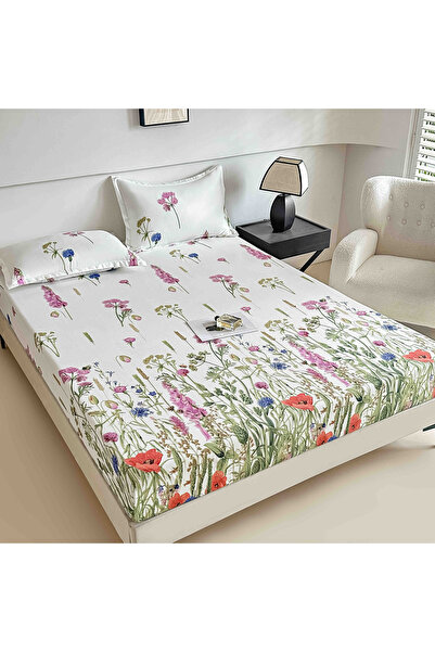 JOJO HOME Κάλυμμα στρώματος 180x200εκ. + 2 μαξιλαροθήκες 50x70εκ.