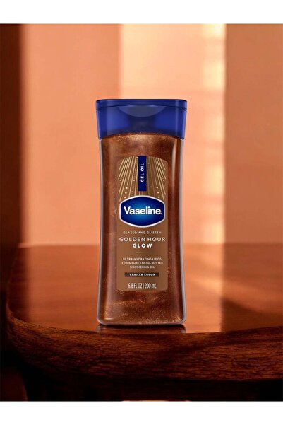 Vaseline Glazed & Glisten Golden Hour Glow Gel Oil