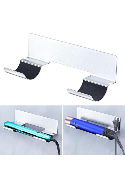GENERAL Hair Straightener Holder Wall Mount, Adhesive Curling Iron & Dryer Or...