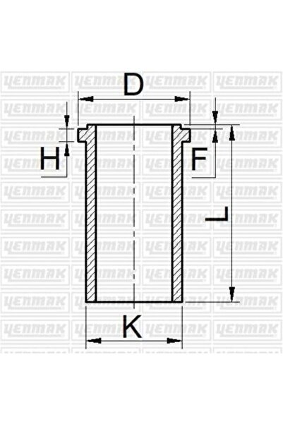 51-36230-000 Motor Gömleği STD Kia 97.1mm 513623STD0