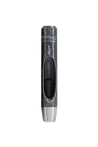 GENERAL HOLLOW 1/4" STEEL PUNCH - BLACK