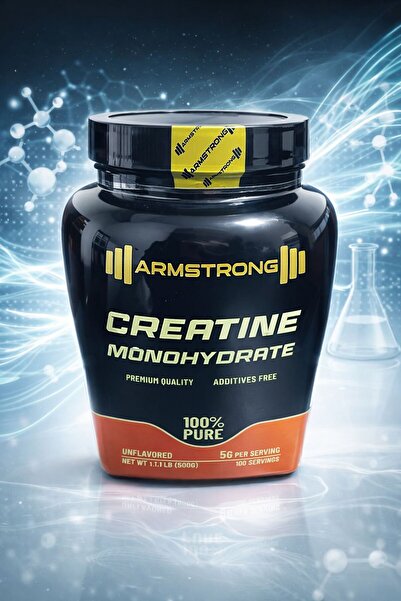 Armstrong Creatine Monohydrate 500g – 100% Pure, Unflavored, Premium Quality ...