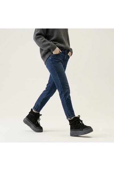 Shade ayakkabı Ewoll Sports Women's Fur Boots 3031