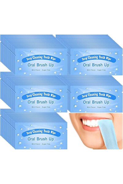 NALACAL Teeth Cleaning Tablets, Disposable Finger Brush Teeth Wipes Bulk Fing...