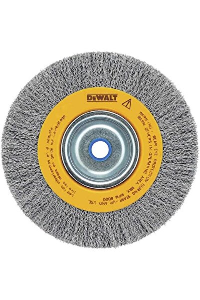 Dewalt عجلة سلكية لجلاخة السطح، سلك مجعد، 8 بوصة (DW4906)
