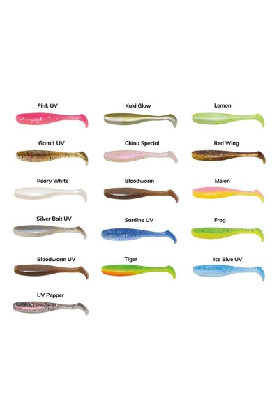 Hanfish Shad Bait 7.5cm LRF Silikon Yem