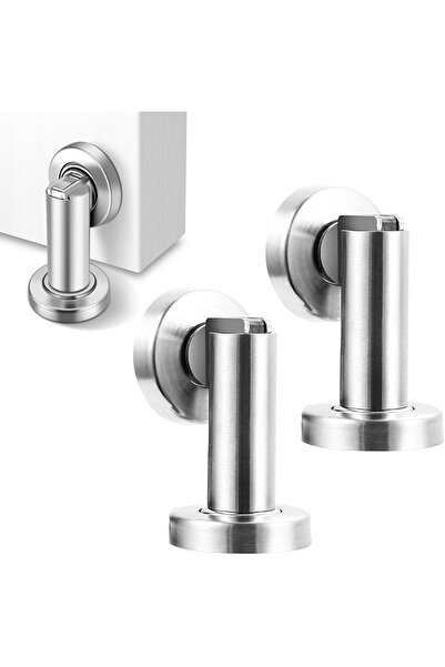 LinJie Magnetic Door Stoppers,No Drilling Self Adhesive,Door Stop Wedge,For H...