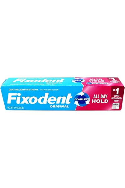 Fixodent Complete Original Denture Adhesive Cream 2.4 Oz