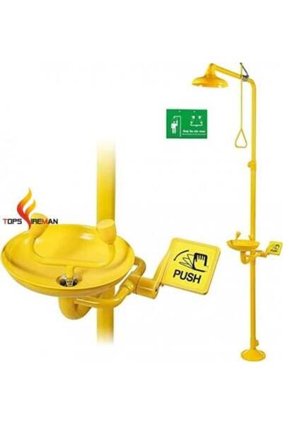 Generic Emergency Eye Wash and Shower Unit