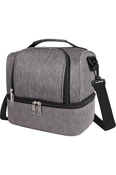 GENERAL Tazweeq Insulated Lunch Bag, Gray, 600D Oxford Cloth with PEVA and EP...