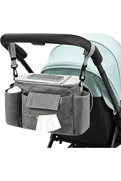 GENERAL Stroller Organizer Bag, Baby Stroller Storage Caddy with Touch Screen...