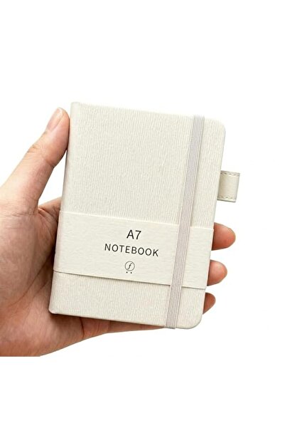 A A7 Pocket Notebook with Black Pen, Mini Spiral Notebook, Small Pocket Notep...